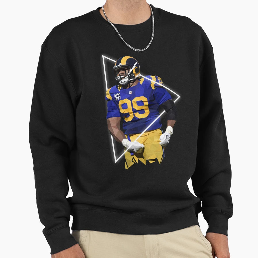 American Football Player Sweatshirt - Novelty Apparel Unisex - T-Shirt, Sweatshirt, Hoodie