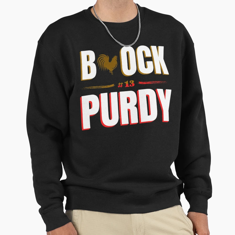 Purdy Football Sweatshirt - Custom Art Print Men Women - T-Shirt, Sweatshirt, Hoodie