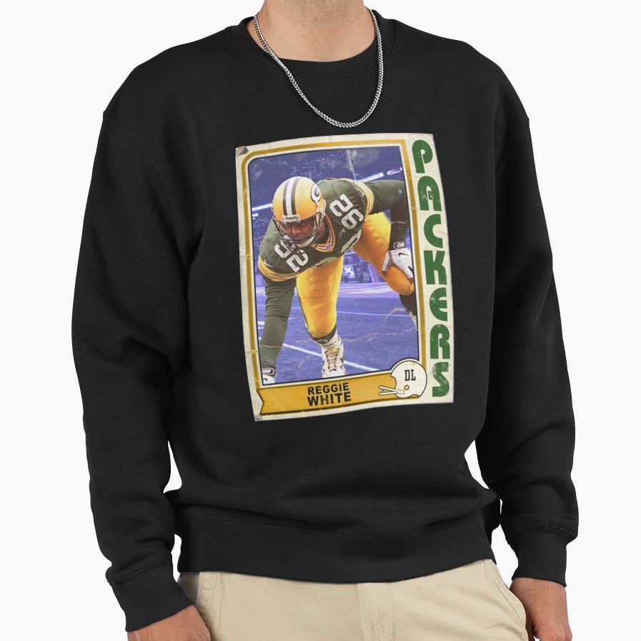 Green Bay Packers Reggie White Sweatshirt - Streetwear Style Unisex - T-Shirt, Sweatshirt, Hoodie