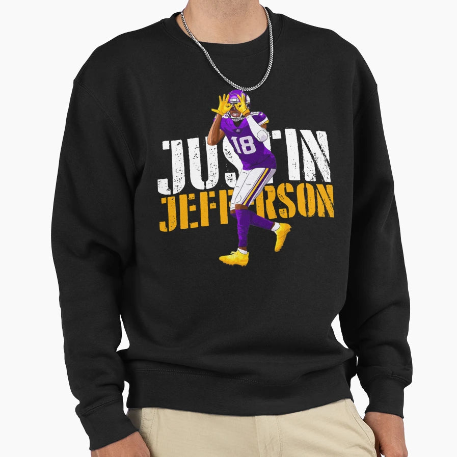 JJ Griddy Mvp Sweatshirt - Minimalist Print Unisex - T-Shirt, Sweatshirt, Hoodie
