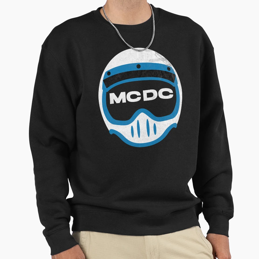 Dan Campbell Racing Helmet Mcdc Sweatshirt - Streetwear Style Men Women - T-Shirt, Sweatshirt, Hoodie
