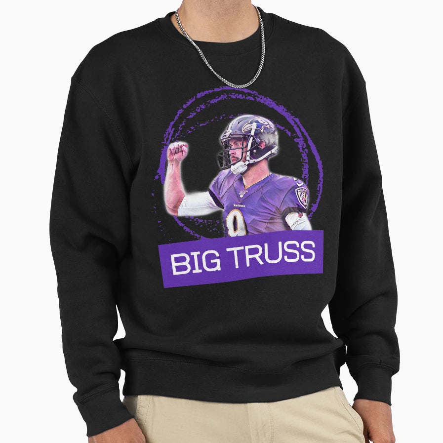 Justin Tucker Sweatshirt - Novelty Apparel for Adults - T-Shirt, Sweatshirt, Hoodie