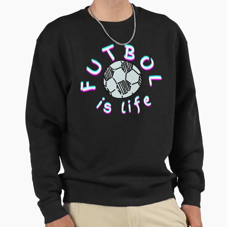 Roy Kent Futbol Is Life Sweatshirt - Aesthetic Graphic Unisex - T-Shirt, Sweatshirt, Hoodie