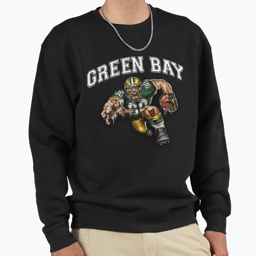 Art Green Bay Packers Sweatshirt - Aesthetic Graphic for Adults - T-Shirt, Sweatshirt, Hoodie