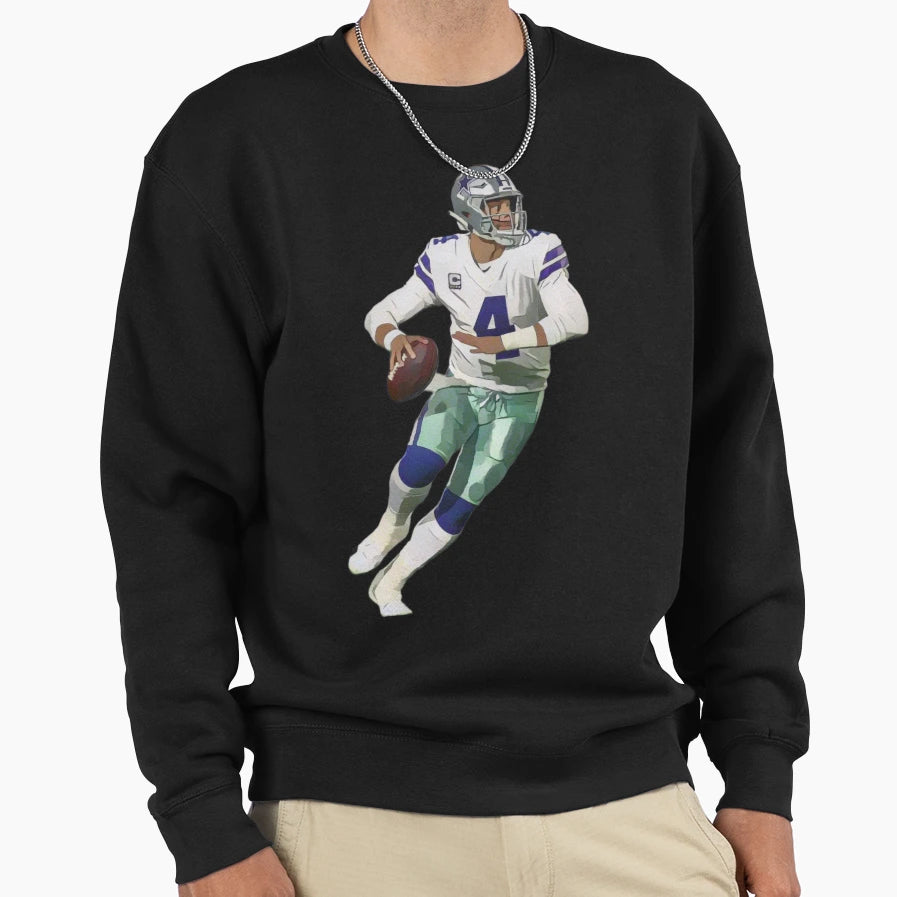 DP Dallas Cowboys Sweatshirt - Minimalist Print for Adults - T-Shirt, Sweatshirt, Hoodie