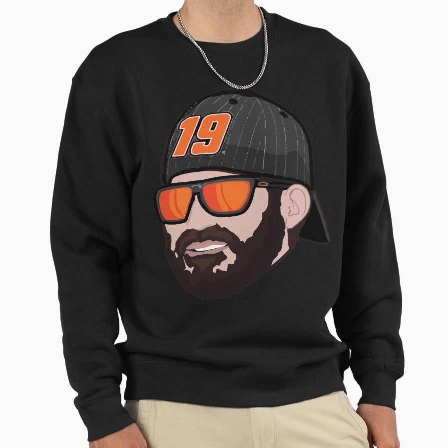 19 Jr Racer Sweatshirt - Custom Art Print for Adults - T-Shirt, Sweatshirt, Hoodie