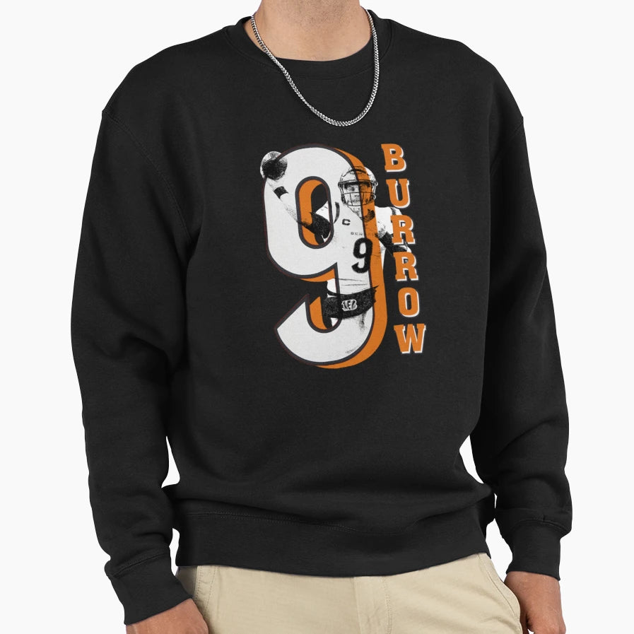JB Number 9 Sweatshirt - Trendy Graphic for Adults - T-Shirt, Sweatshirt, Hoodie