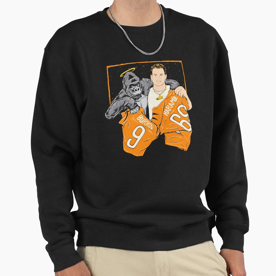 Cincinnati Jersey Swap JB And T-Shirt - Fun Novelty Design Men Women - T-Shirt, Sweatshirt, Hoodie