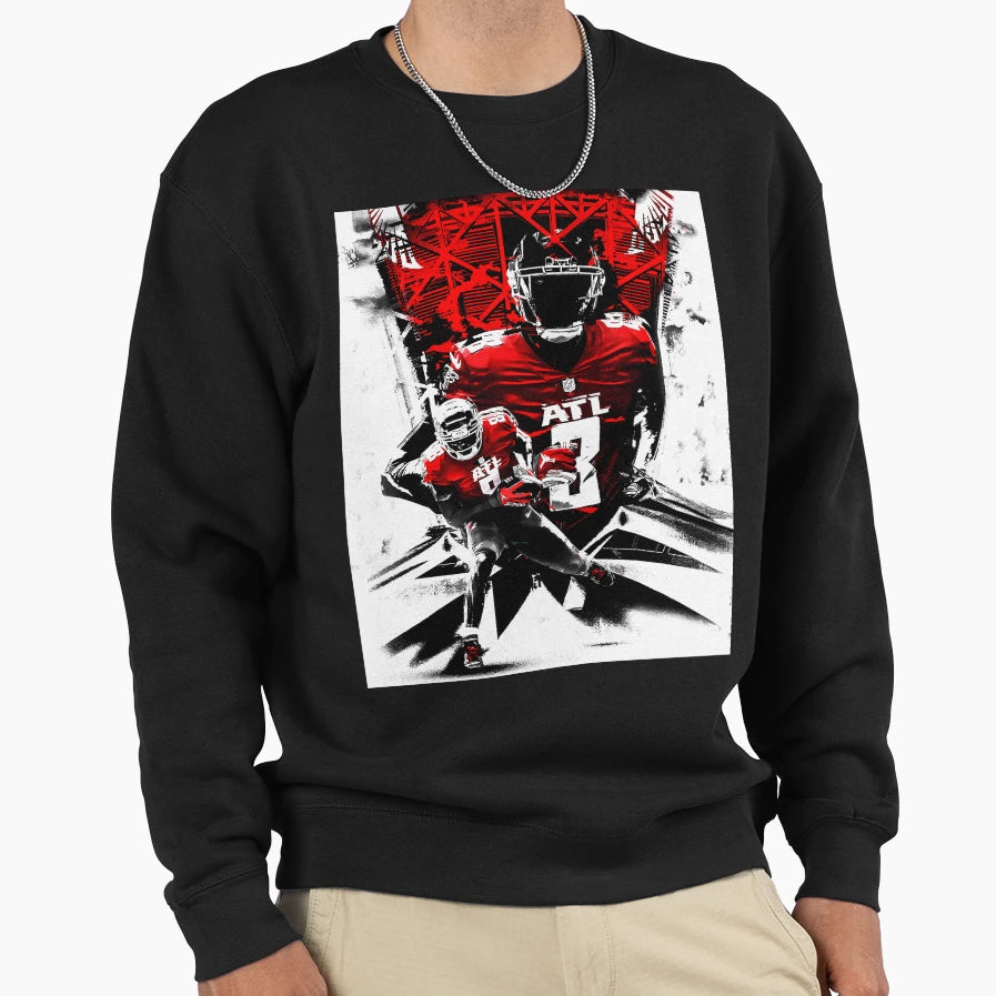 Kyle Pitts Sweatshirt - Custom Art Print Unisex - T-Shirt, Sweatshirt, Hoodie