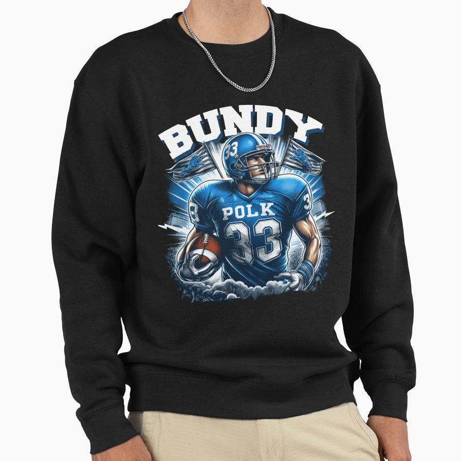 Al Bundy Polk High Football Legend T-Shirt - Fun Novelty Design for Adults - T-Shirt, Sweatshirt, Hoodie