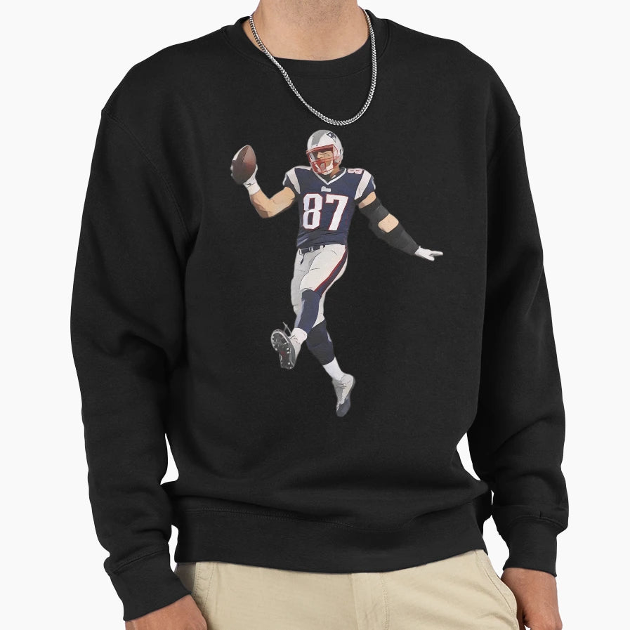 Rob Gronkowski Touchdown Dance Sweatshirt - Custom Art Print Men Women - T-Shirt, Sweatshirt, Hoodie