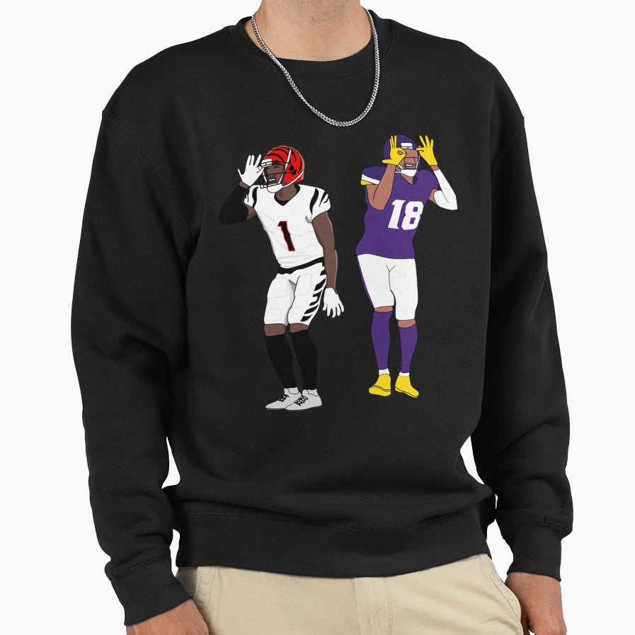 Griddy Duo Sweatshirt - Streetwear Style Unisex - T-Shirt, Sweatshirt, Hoodie