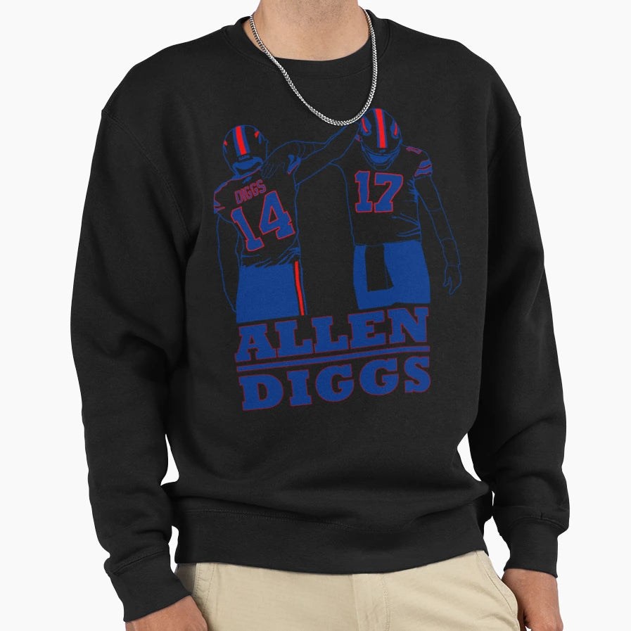 Buffalo Bills Sweatshirt - Custom Art Print for Adults - T-Shirt, Sweatshirt, Hoodie