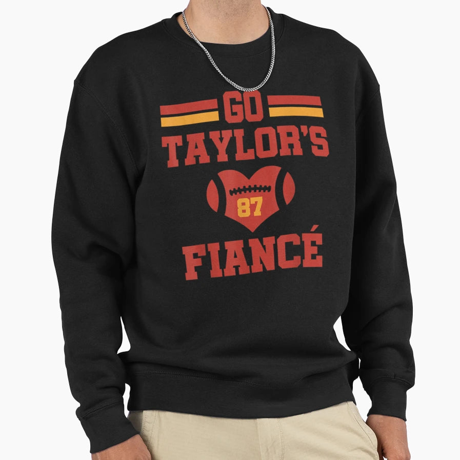 Taylors Fianc Sweatshirt - Trendy Graphic Unisex - T-Shirt, Sweatshirt, Hoodie