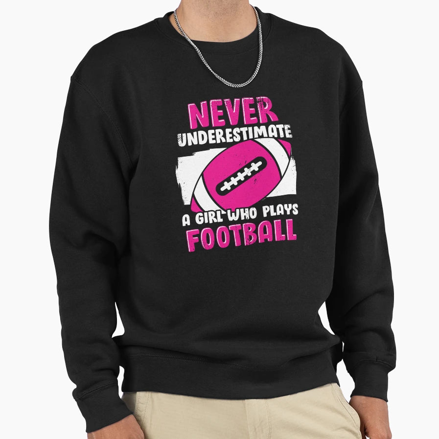 American Football Gift Sweatshirt - Fun Novelty Design Unisex - T-Shirt, Sweatshirt, Hoodie