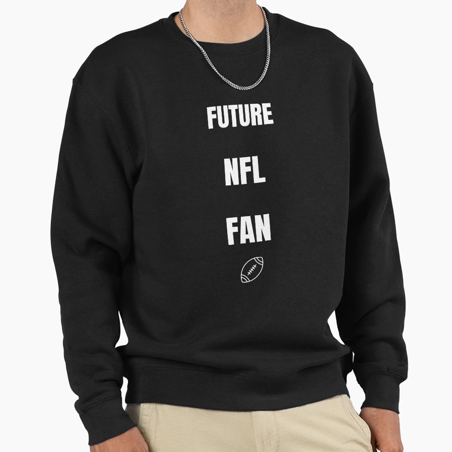 Future Nfl Fan Matching Dad And Set Sweatshirt - Minimalist Print Men Women - T-Shirt, Sweatshirt, Hoodie