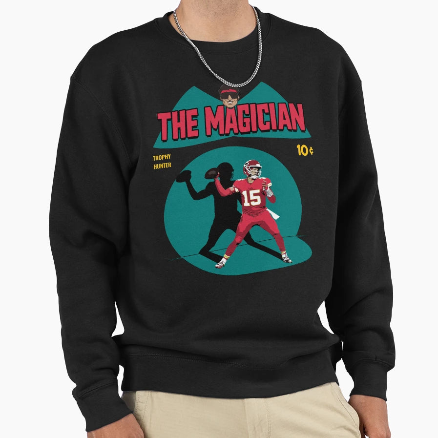 Magician Sweatshirt - Casual Everyday Wear Men Women - T-Shirt, Sweatshirt, Hoodie