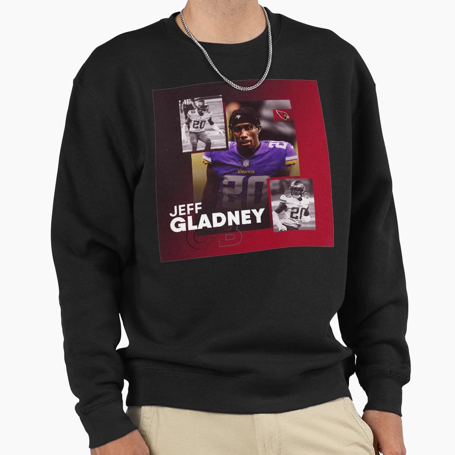 Jeff Gladney 1 Sweatshirt - Graphic Print Men Women - T-Shirt, Sweatshirt, Hoodie
