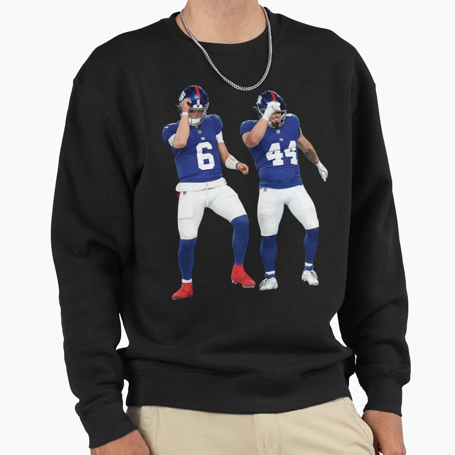 Cam Skattebo Jaxson Dart New York Sweatshirt - Trendy Graphic Men Women - T-Shirt, Sweatshirt, Hoodie