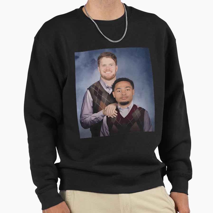Sam Darnold Jaxon Smith Njigba Sweatshirt - Novelty Apparel Unisex - T-Shirt, Sweatshirt, Hoodie