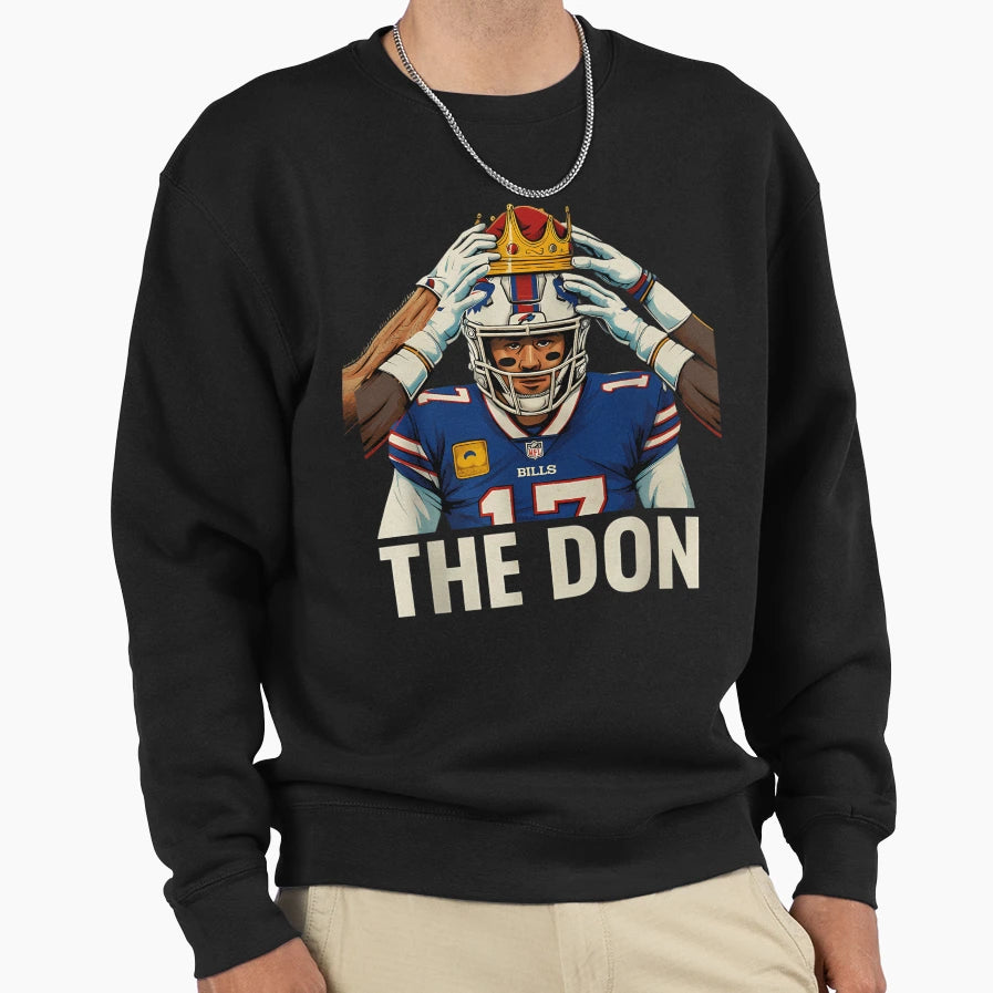 Bills Mafia Don Sweatshirt - Trendy Graphic for Adults - T-Shirt, Sweatshirt, Hoodie