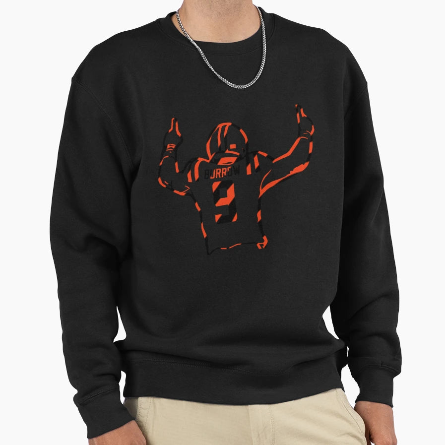 Burrow 9 New Sweatshirt - Unique Graphic for Adults - T-Shirt, Sweatshirt, Hoodie