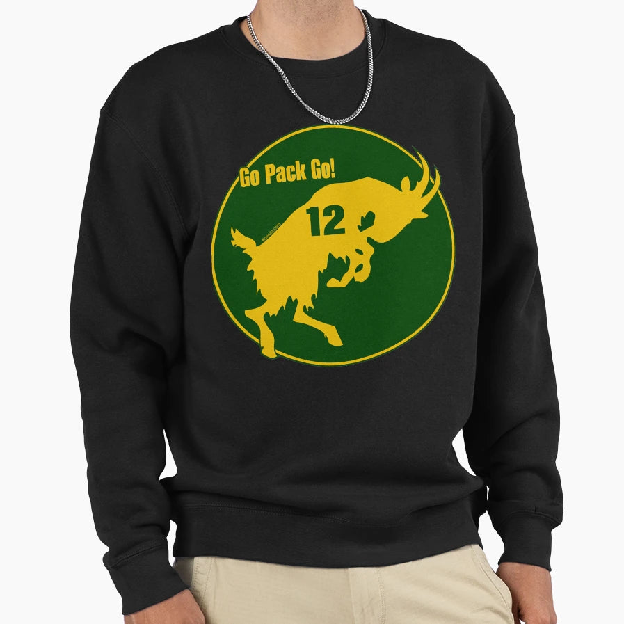 AR Goat Go Pack Go Transparent Sweatshirt - Custom Art Print Men Women - T-Shirt, Sweatshirt, Hoodie