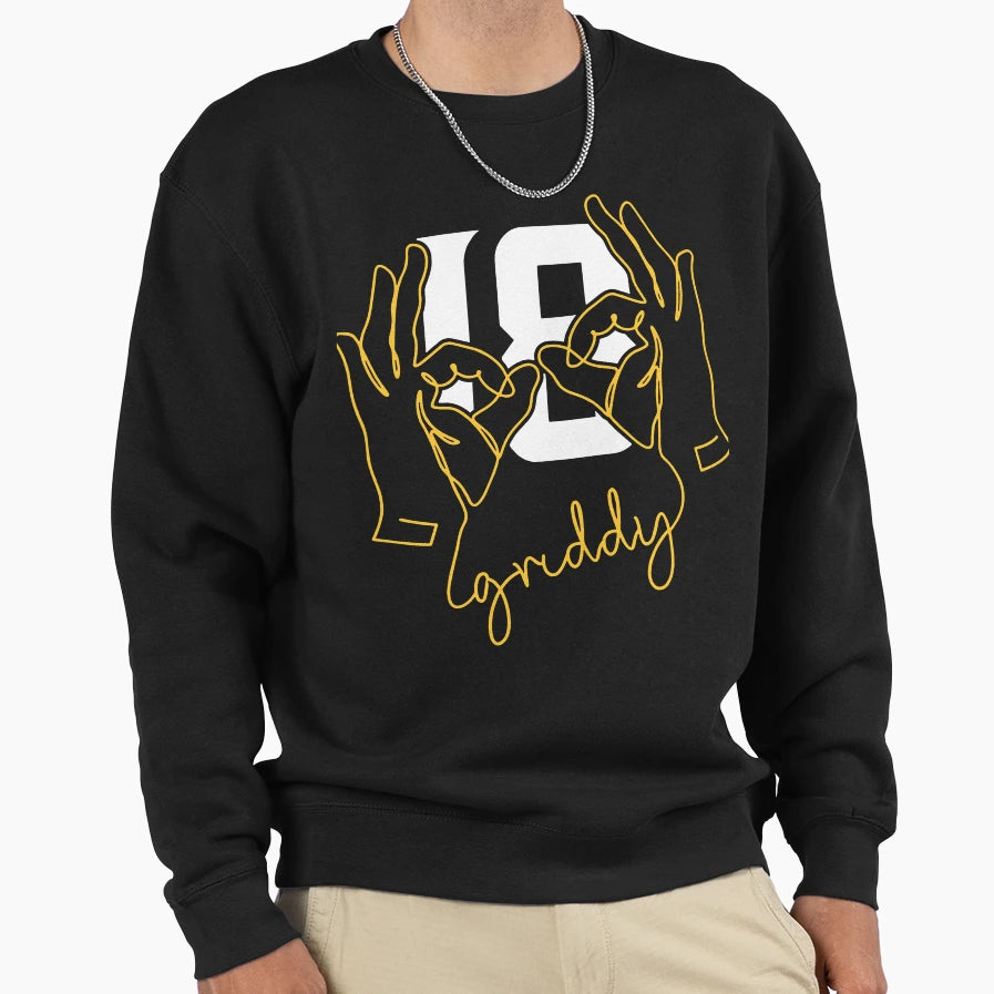 JJ Sweatshirt - Trendy Graphic for Adults - T-Shirt, Sweatshirt, Hoodie
