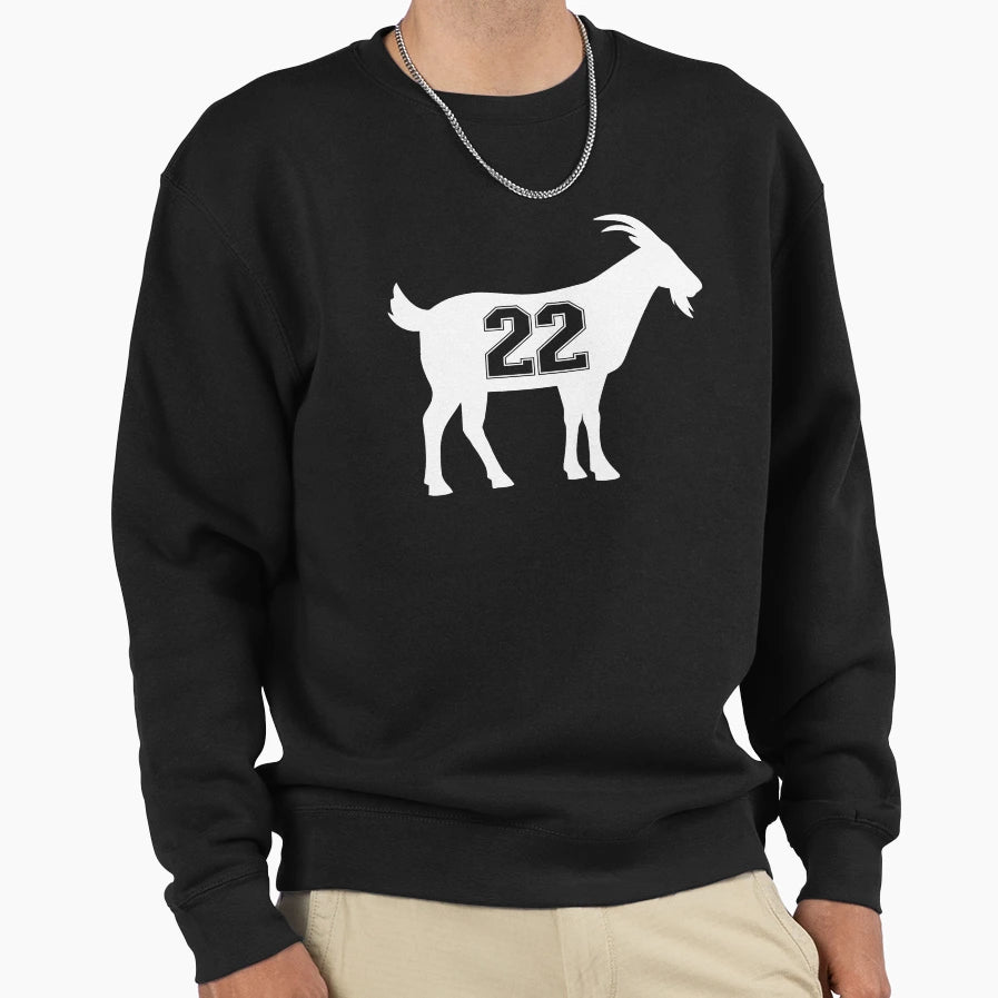 Goat 22 G O T Number Twenty Two Goat Sweatshirt - Unique Graphic Men Women - T-Shirt, Sweatshirt, Hoodie