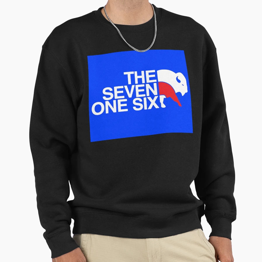 Seven One Six Sweatshirt - Graphic Print for Adults - T-Shirt, Sweatshirt, Hoodie