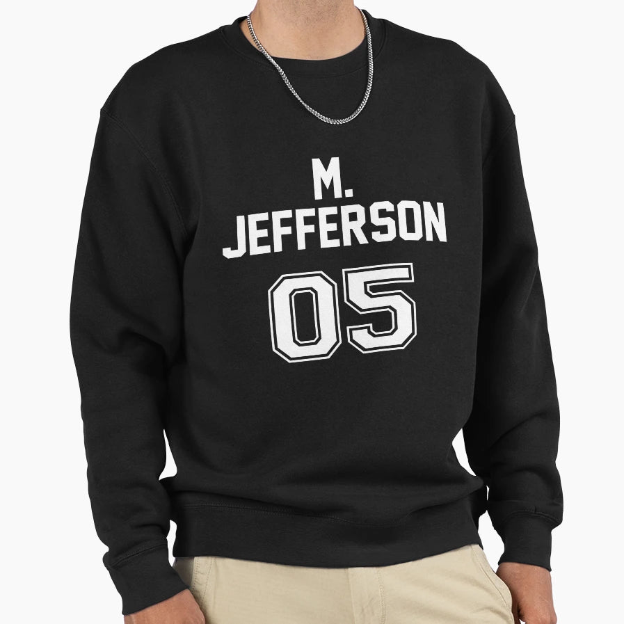 Mark Jefferson Jersey Sweatshirt - Novelty Apparel Unisex - T-Shirt, Sweatshirt, Hoodie