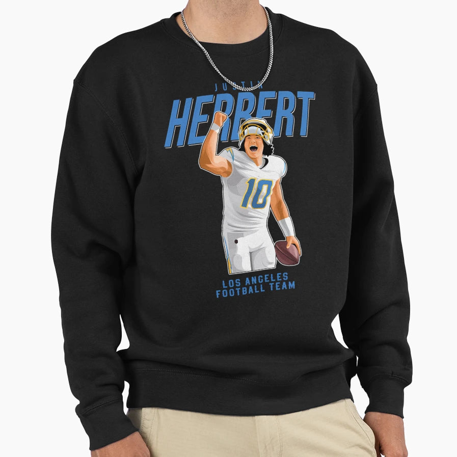 JH 10 Los Angeles Football Team Sweatshirt - Streetwear Style for Adults - T-Shirt, Sweatshirt, Hoodie