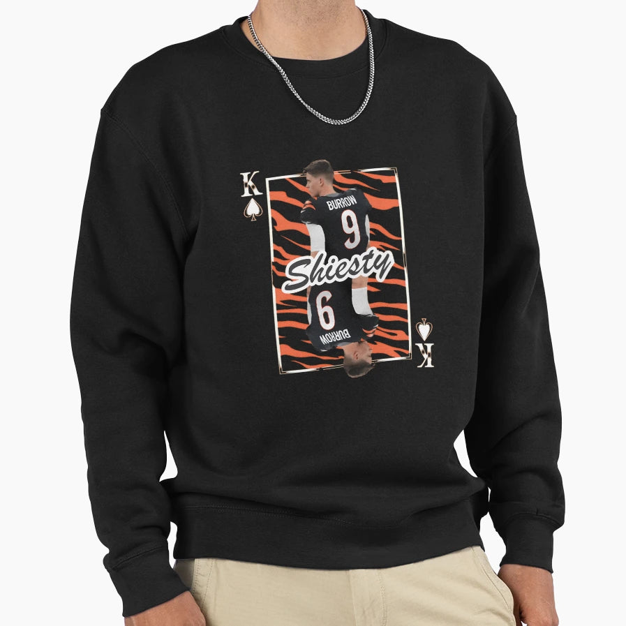 Player Sports Quarterback 14 Wide Sweatshirt - Custom Art Print Men Women - T-Shirt, Sweatshirt, Hoodie