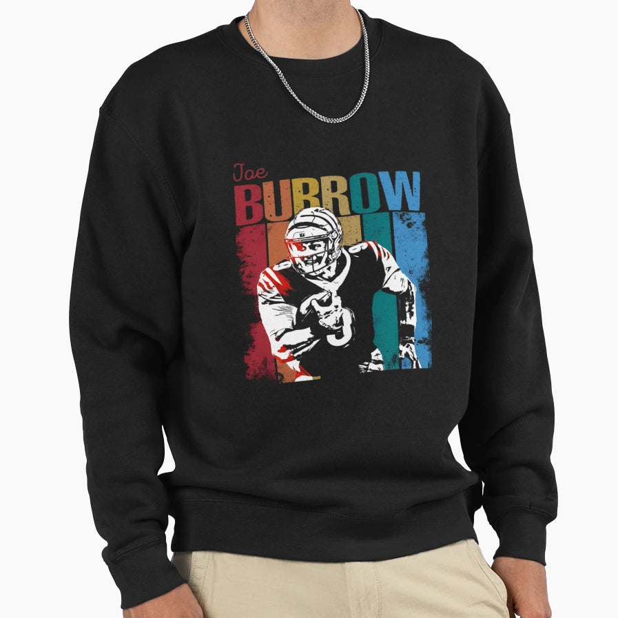 American Football Quarterback Sweatshirt - Casual Everyday Wear Men Women - T-Shirt, Sweatshirt, Hoodie