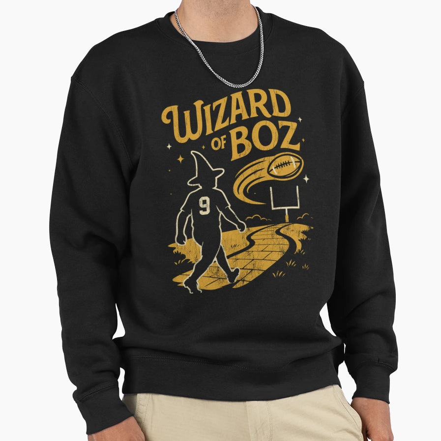 Wizard Boz Pittsburghs Wizard Sweatshirt - Aesthetic Graphic Men Women - T-Shirt, Sweatshirt, Hoodie