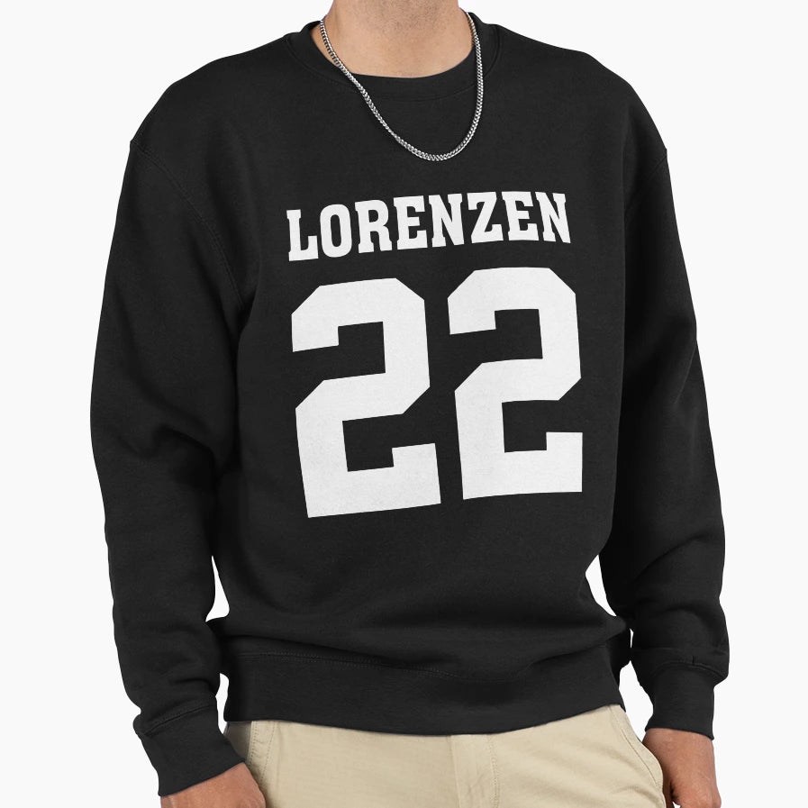 Lorenzen 22 Hefty Lefty Legend Sweatshirt - Trendy Graphic for Adults - T-Shirt, Sweatshirt, Hoodie