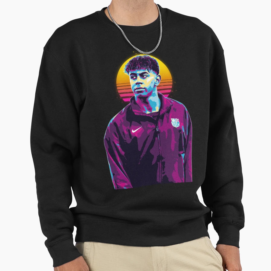 Lamine Yamal Sweatshirt - Minimalist Print Unisex - T-Shirt, Sweatshirt, Hoodie