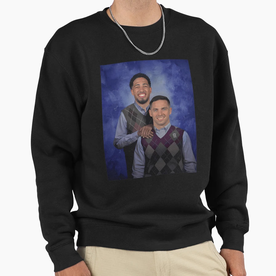 Tyrese Haliburton Tj Mcconnell Step Sweatshirt - Unique Graphic Unisex - T-Shirt, Sweatshirt, Hoodie