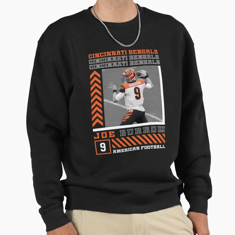 Player Sports Quarterback 14 Wide Sweatshirt - Streetwear Style Unisex - T-Shirt, Sweatshirt, Hoodie