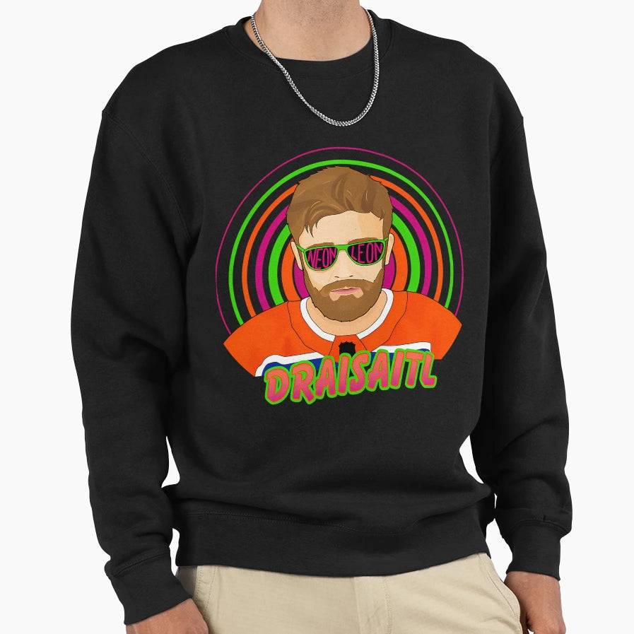 Edmonton Oilers Leon Draisaitl Sweatshirt - Casual Everyday Wear Unisex - T-Shirt, Sweatshirt, Hoodie