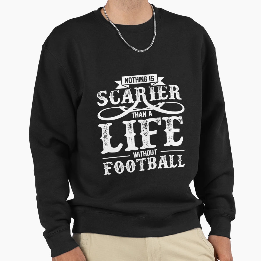 American Football Halloween Sweatshirt - Novelty Apparel Unisex - T-Shirt, Sweatshirt, Hoodie