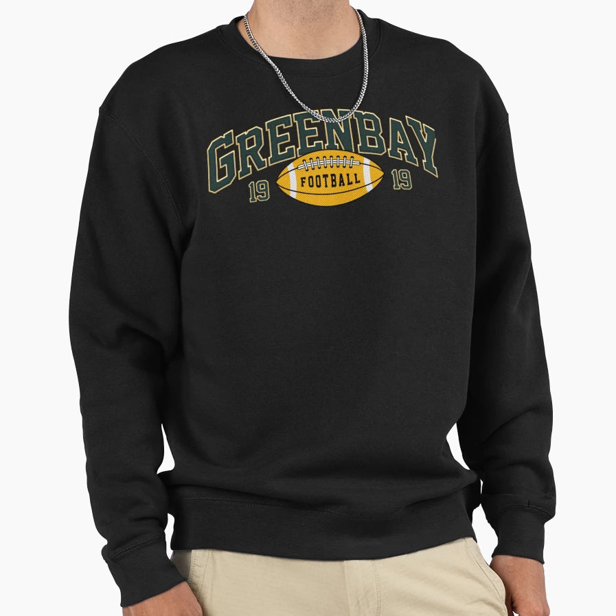 Green Bay Football Sweatshirt - Trendy Graphic Unisex - T-Shirt, Sweatshirt, Hoodie