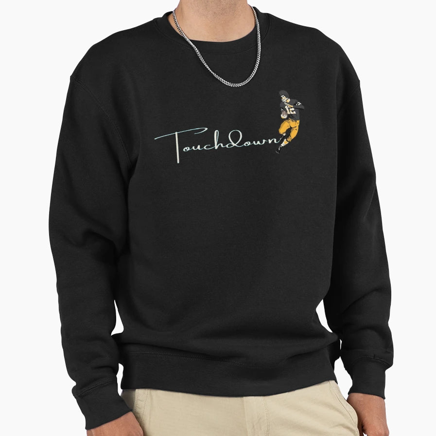 Touchdown Steelers T-Shirt - Unique Graphic for Adults - T-Shirt, Sweatshirt, Hoodie