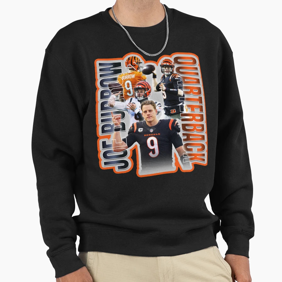 JB Football Star Artwork Sweatshirt - Aesthetic Graphic for Adults - T-Shirt, Sweatshirt, Hoodie