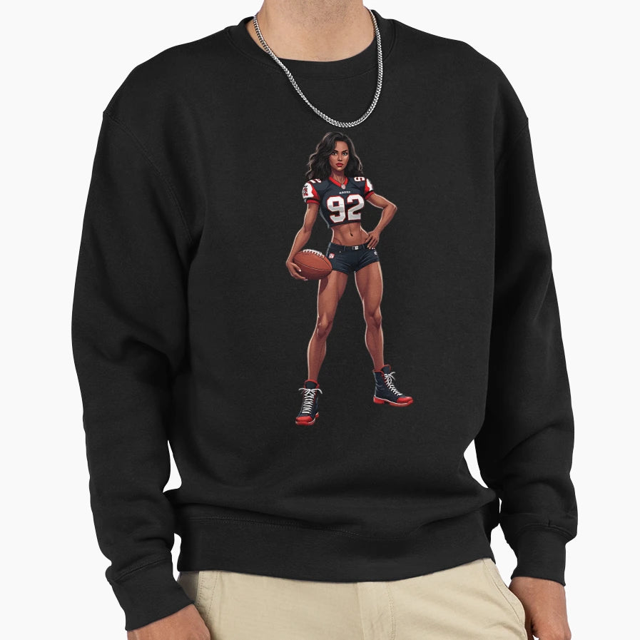 American Football Sweatshirt - Trendy Graphic Men Women - T-Shirt, Sweatshirt, Hoodie