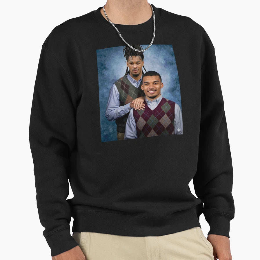 JD Malik Nabers Step Brothers Funny Sweatshirt - Novelty Apparel Men Women - T-Shirt, Sweatshirt, Hoodie