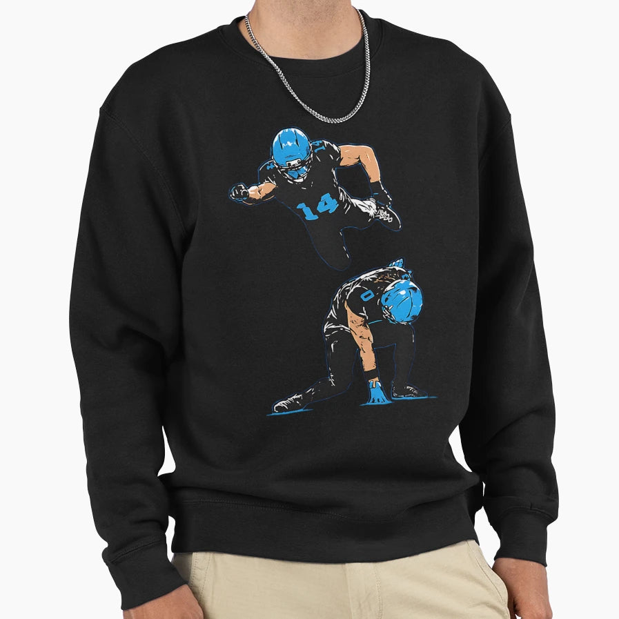 JG And Amon Ra St Brown Detroit Sweatshirt - Aesthetic Graphic for Adults - T-Shirt, Sweatshirt, Hoodie