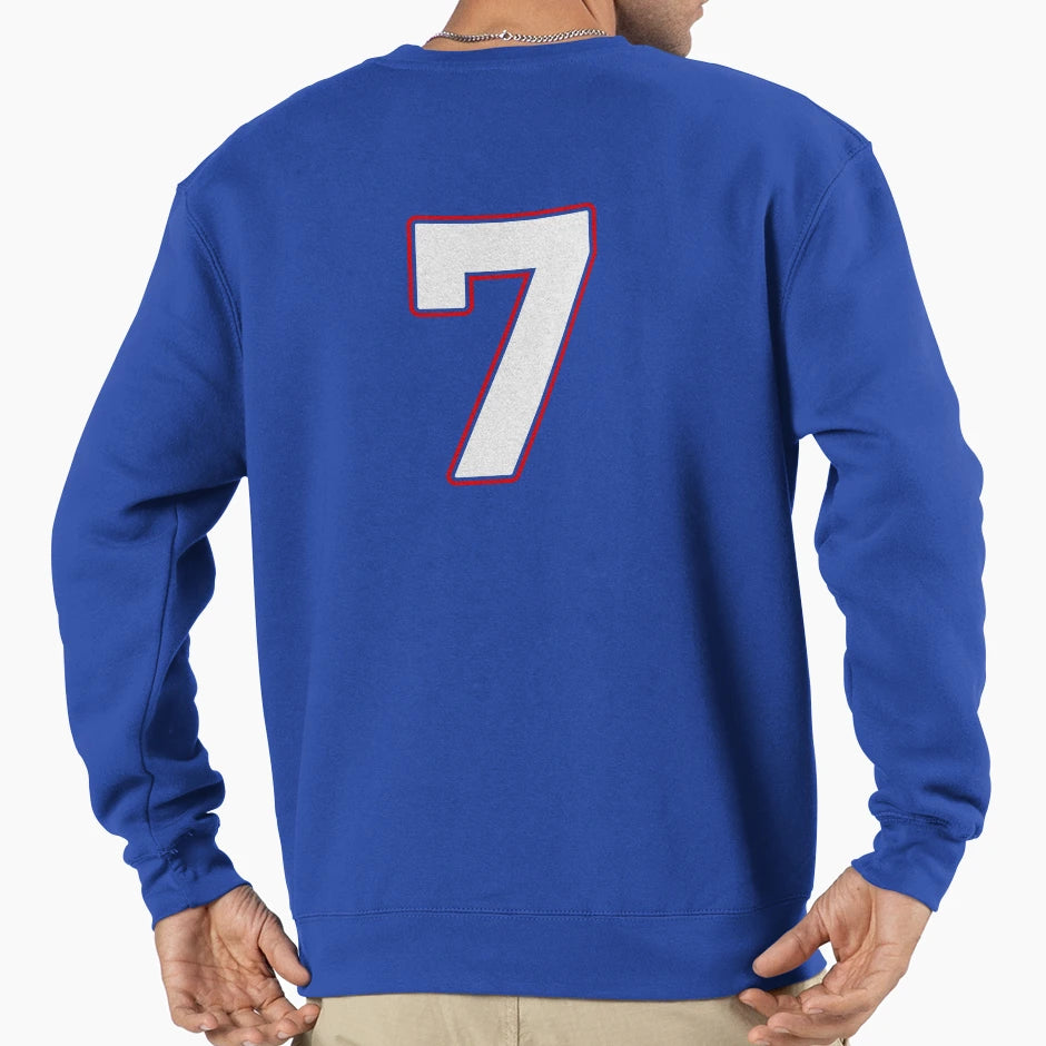 Jersey Number 7 Player Number Seven T-Shirt - Streetwear Style Unisex - T-Shirt, Sweatshirt, Hoodie
