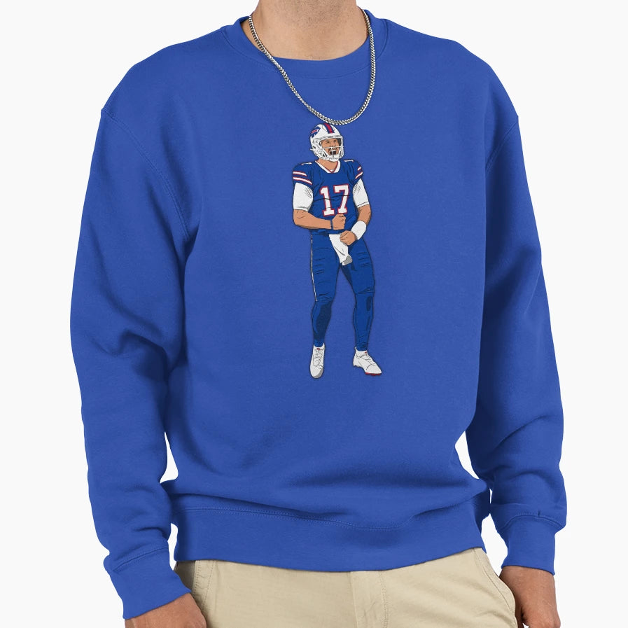 JA Celebrating Buffalo Football Sweatshirt - Novelty Apparel Unisex - T-Shirt, Sweatshirt, Hoodie
