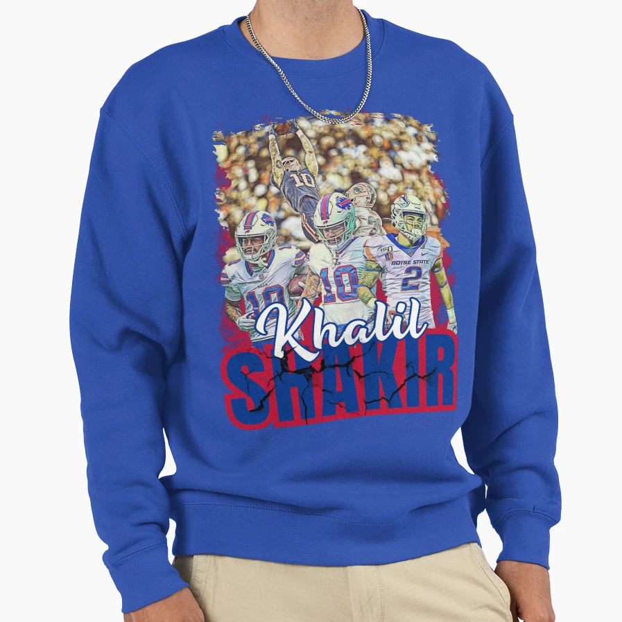 Shakir Action Game Day Hero Sweatshirt - Unique Graphic Men Women - T-Shirt, Sweatshirt, Hoodie